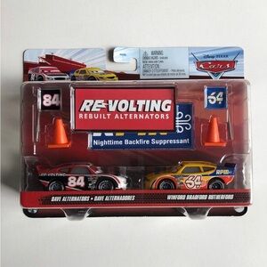 Disney Pixar Cars - 2-pack w/Accessories - Dave Alternators & Winford Bradford